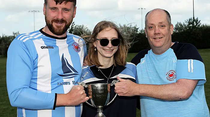 Kieran O'Driscoll, Sarah Drew and Sean McCarthy. (Photo: Paddy Feen)