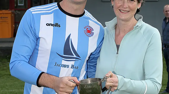 Peter O'Driscoll and his mother Helen. (Photo: Paddy Feen)
