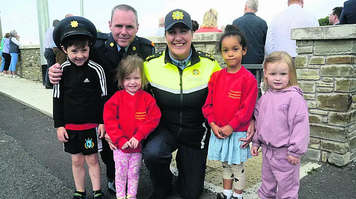 Minister Moran attends the official re-opening of Coachford Garda Station Image