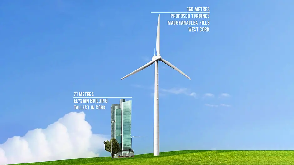 Fears over turbines ‘higher than Elysian’ near Bantry Image