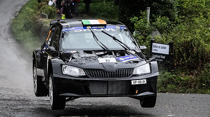 Jason McSweeney leads the West Cork charge at Donegal International Rally Image