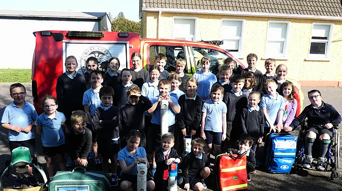 Maultrahane National School children all enjoyed a visit from the West Cork Rapid Response team as part of their educational programme.