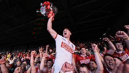 Two in the bag, one to go. Cork supporters on a roller-coaster as hurlers take us on an adventure Image