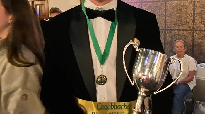 Christian Crowley won the national men's title for Irish dancing in Killarney.