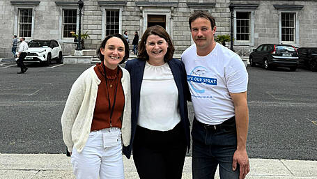 Social Democrats host Save Our Sprat group in Dáil Image