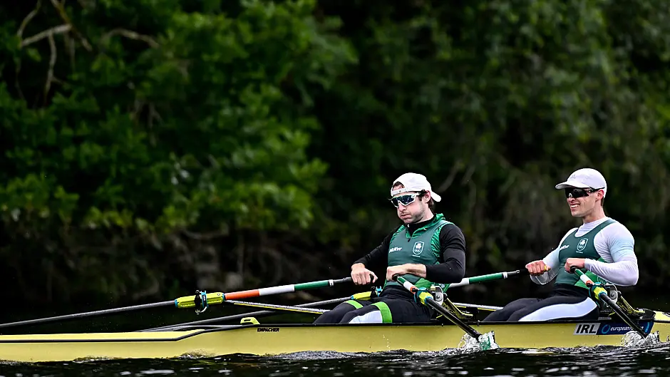 Olympic champs Paul and Fintan in opposition in Lucerne Image