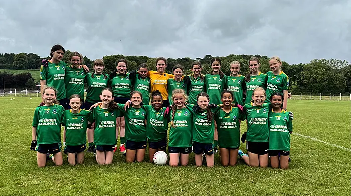 Kilmacabea GAA marked the club's astro-pitch opening by winning the club's first Cork LGFA Cork title! Image