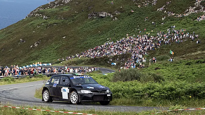 Jason McSweeney is the top West Cork driver in Donegal Image