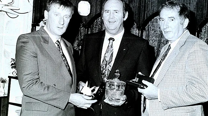 Popular Garda Paul Doyle calls time on a lifetime of service to the force, sometime in the 1990s.