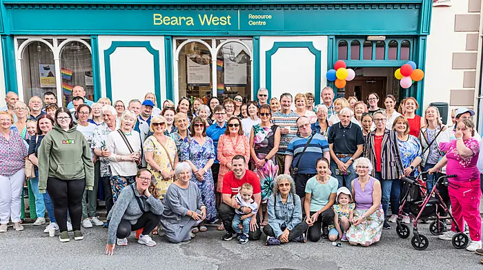 A large crowd gathered for the official launch of the Beara West Family Resource Centre.   (Photo: Anne Marie Cronin)