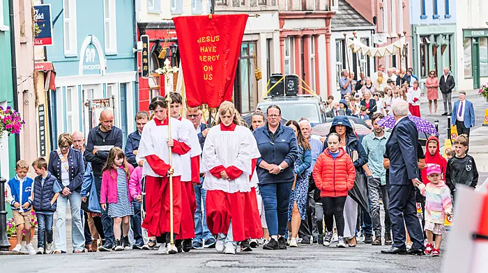 The annual Corpus Christi procession in Castletownbere.   (Photo: Anne Marie Cronin Photography)