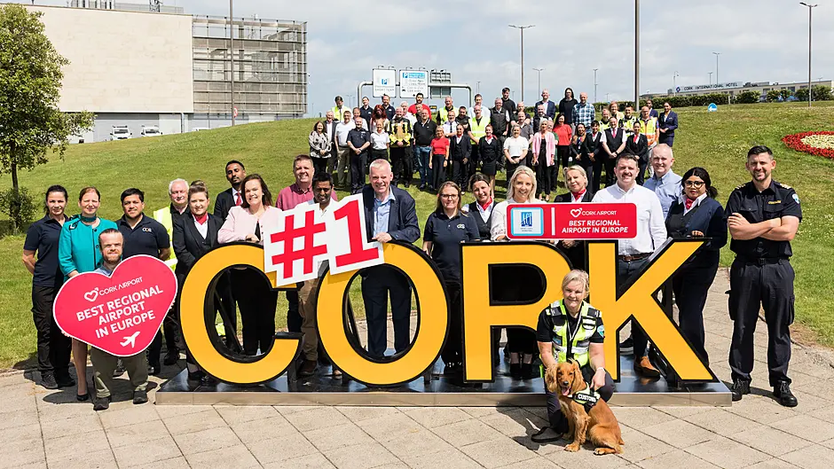 Cork Airport crowned best regional airport by ACI EUROPE Image