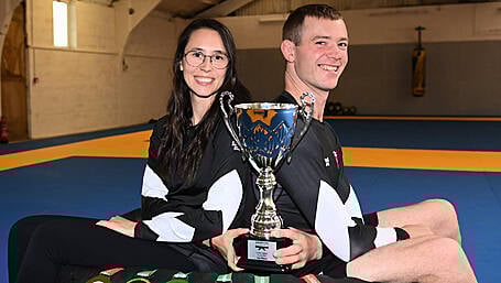 Oliver Smith is back on the mat Image