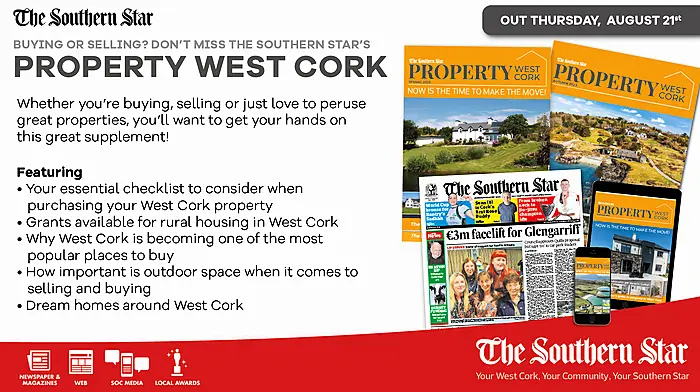 The Southern Star's Property West Cork magazine out this Thursday, August 21st Image