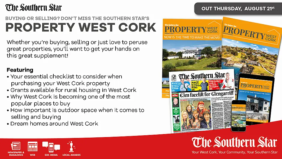 The Southern Star's Property West Cork magazine out this Thursday, August 21st Image