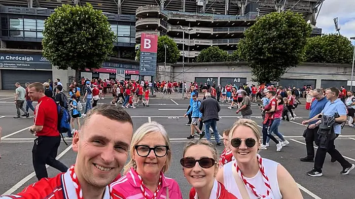 Jamie ó Driscoll and louise ó driscoll from Skibbereen
Megan and Jodi pardy from Blackrock!
