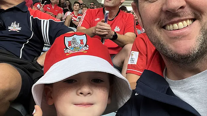 Joey and John Harrington from Bantry Blues cheered Cork on to a famous win!