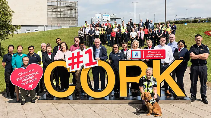 Cork airport flying high Image