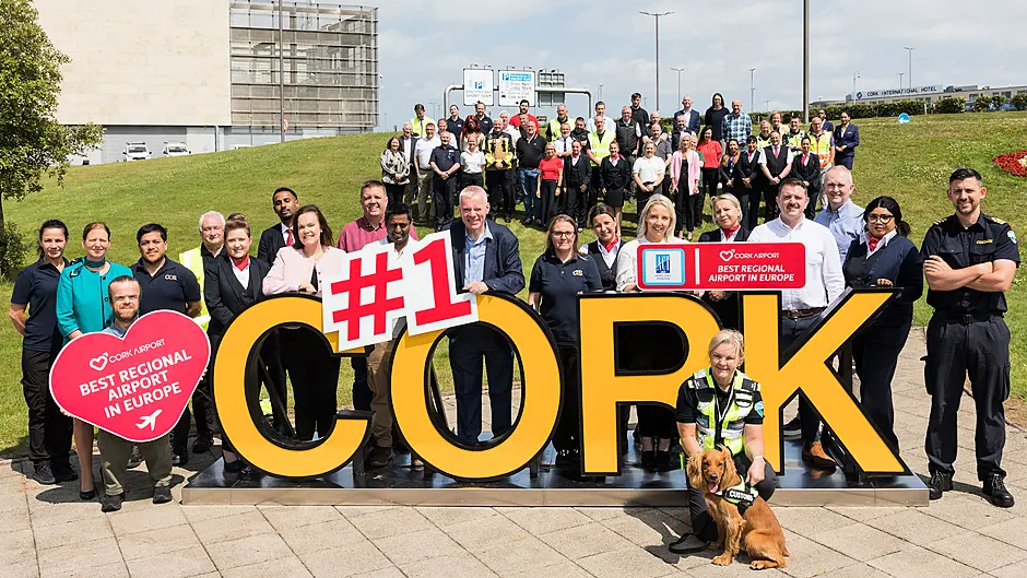 Cork airport flying high Image