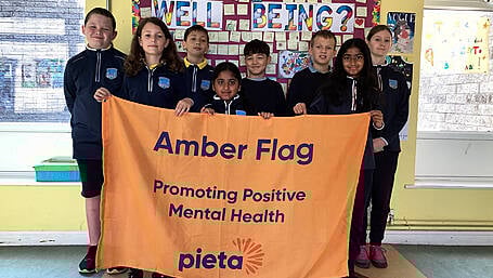 Bandon Primary School flies flag for wellbeing Image