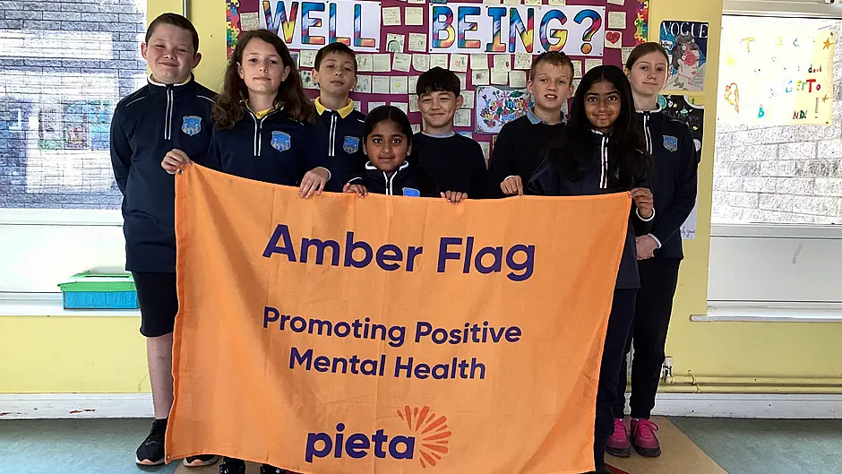 Bandon Primary School flies flag for wellbeing Image