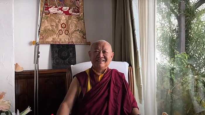 WATCH: Tibetan Lama Ringu Tulku Rinpoche was at Dzogchen Beara for his 35th retreat since 1990 Image