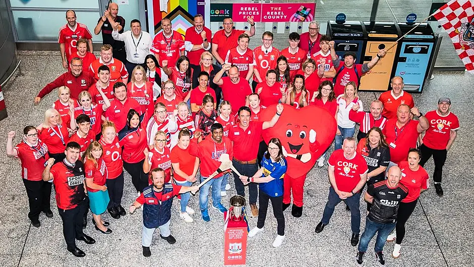 'Rebel Yell' – Cork Airport shows its support for the Cork hurlers Image