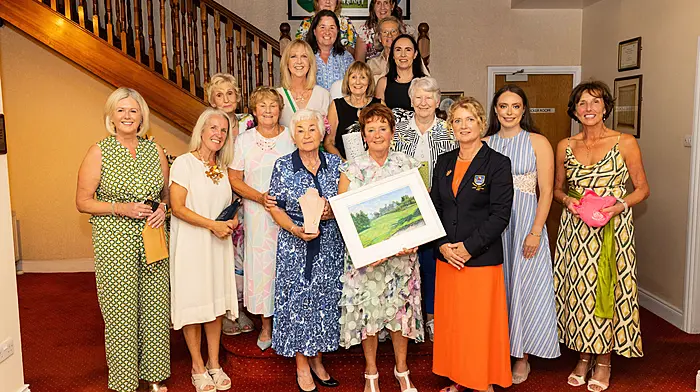 All of the award winners at the lady captain's prize at Bandon Golf Club after the presentation.   (Photo: Mike Brown)