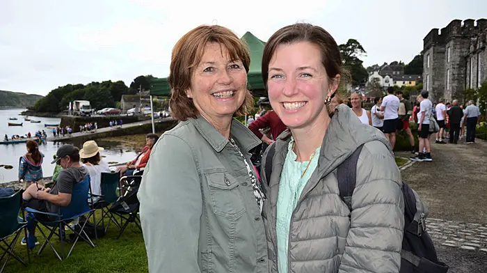 Louise and Niamh McKennedy, Castletownshend enjoying the annual Castletownshend Regatta last Sunday afternoon.  (Photo: Anne Minihane)