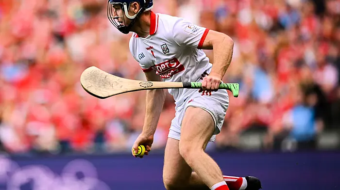 Cork goalkeeper Patrick Collins (Ballinhassig) during the hurling All-Ireland senior championship semi-final match between Cork and Dublin at Croke Park in Dublin. Patrick is wished the very best for Sunday's All-Ireland final against Tipperary.  (Photo: Ramsey Cardy)