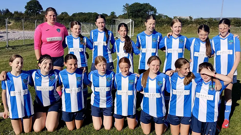 Sullane and Drinagh battling for U14 Schoolgirls Premier title Image