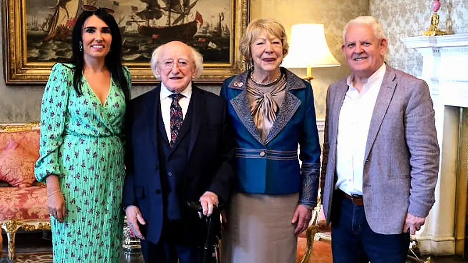 Garden party at Áras highlight of career Image