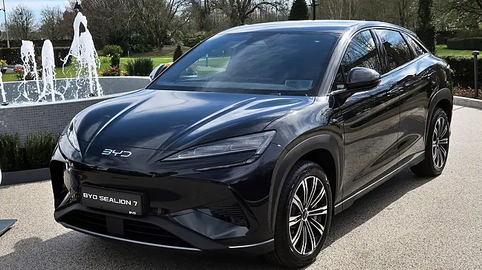 CAR OF THE WEEK: Byd expands Irish range with Sealion 7 Image