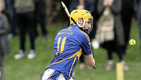 Diarmuid Ó Mathúnas’ first season in the county league has gone better than expected Image