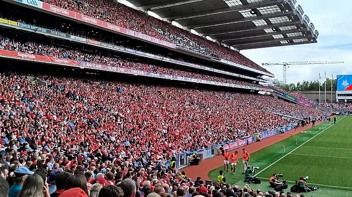 There was huge Cork support at Croke Park last Saturday with a large number of Valley Rovers members also present.