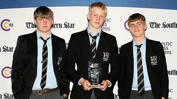 Bandon Grammar School captain Mark Whelton making a habit of lifting silverware Image