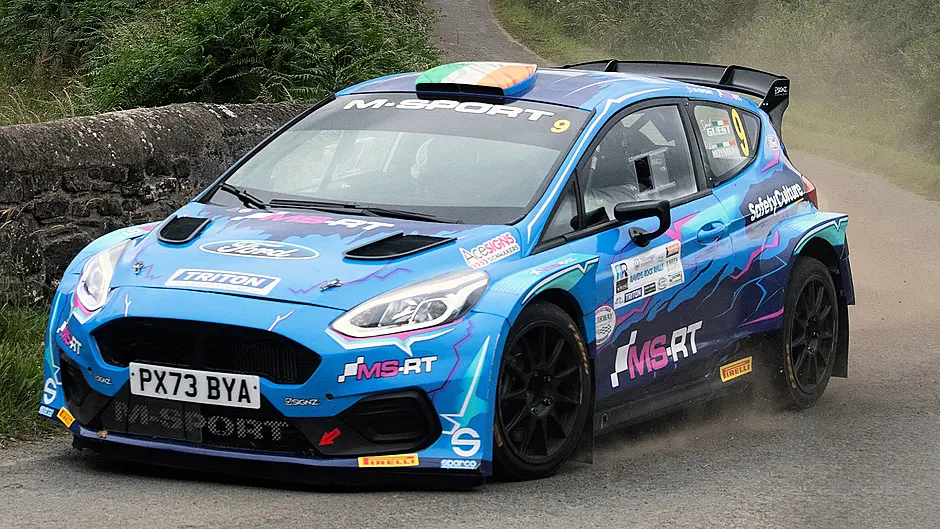 David Guest leads West Cork charge on a day of drama at the Raven's Rock Rally Image