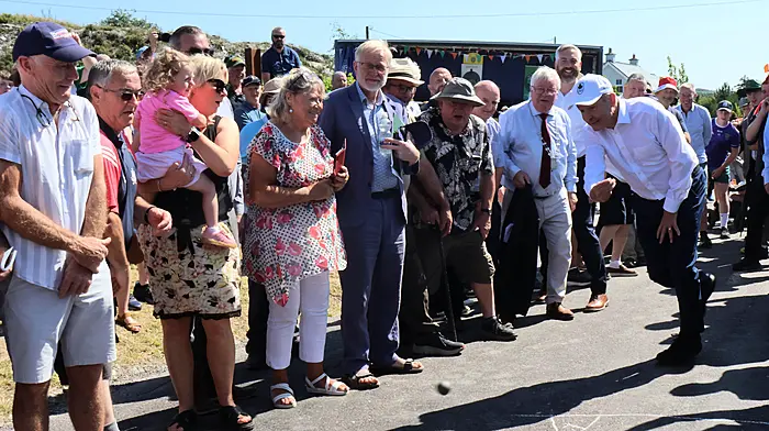 Bowling is an example where sport and heritage meet, says Micheál Martin Image