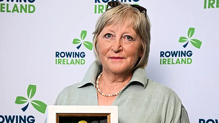 Nuala Lupton was the only woman in Ireland who could make the boat go better, and she did Image