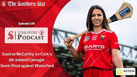 Saoirse McCarthy on Cork’s All-Ireland camogie semi-final against Waterford Image