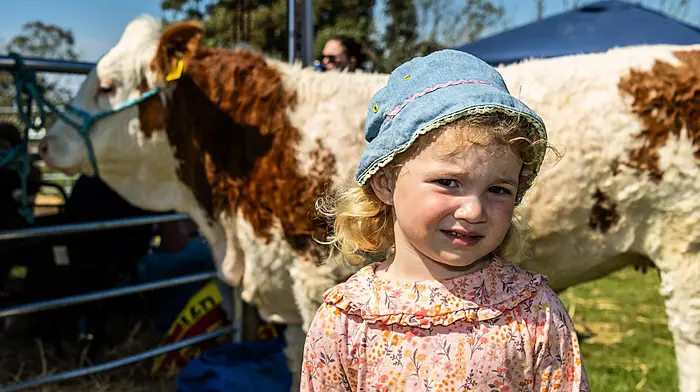 Kate Crowley from Clonakilty enjoying the 67th Barryroe Agricultural Show. (Photo: Andy Gibson)