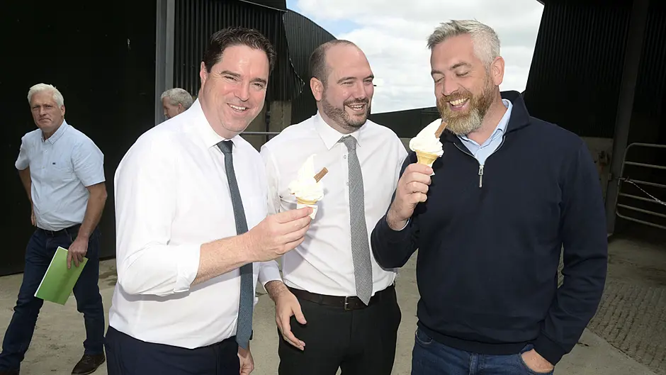 Agriculture minister says focus ‘100%’ on derogation, as sun shines down on Ballinadee Image