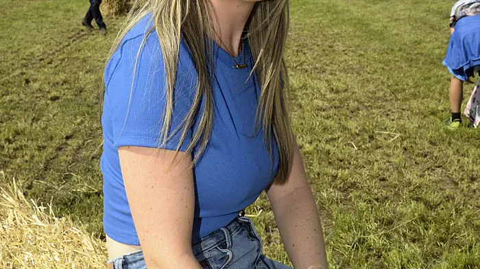 NEWS 3/8/2025 Anna Scanlon at the Vintage Club Working Day at Ahiohill 

Co Cork was Anna Scanlon enjoying the sunshine. Picture Denis Boyle
