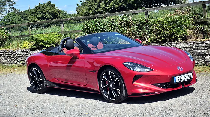CAR OF THE WEEK: MG’s Cyberster is a stunning, expensive beauty Image