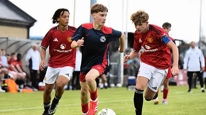 David Hall lauds West Cork Academy after Super showings against Manchester United and Rangers Image