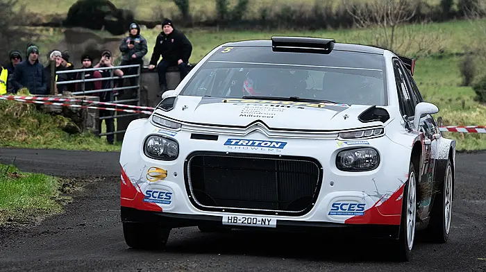 Daniel Cronin returns to action on the ALMC Rally in Oldcastle Image