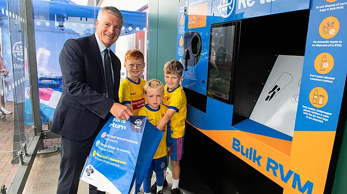 Bulk recycling machine at SuperValu a boost for charities, community Image