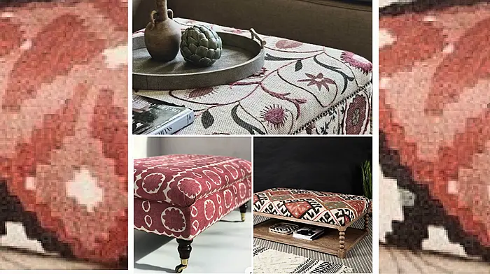 INTERIORS: A footstool focal point Image