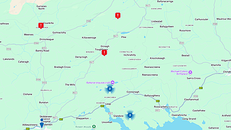 Power outages reported around West Cork Image