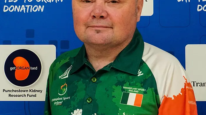 Val Weblin won bronze for Ireland in the recent Transplant Games held in Oxford.